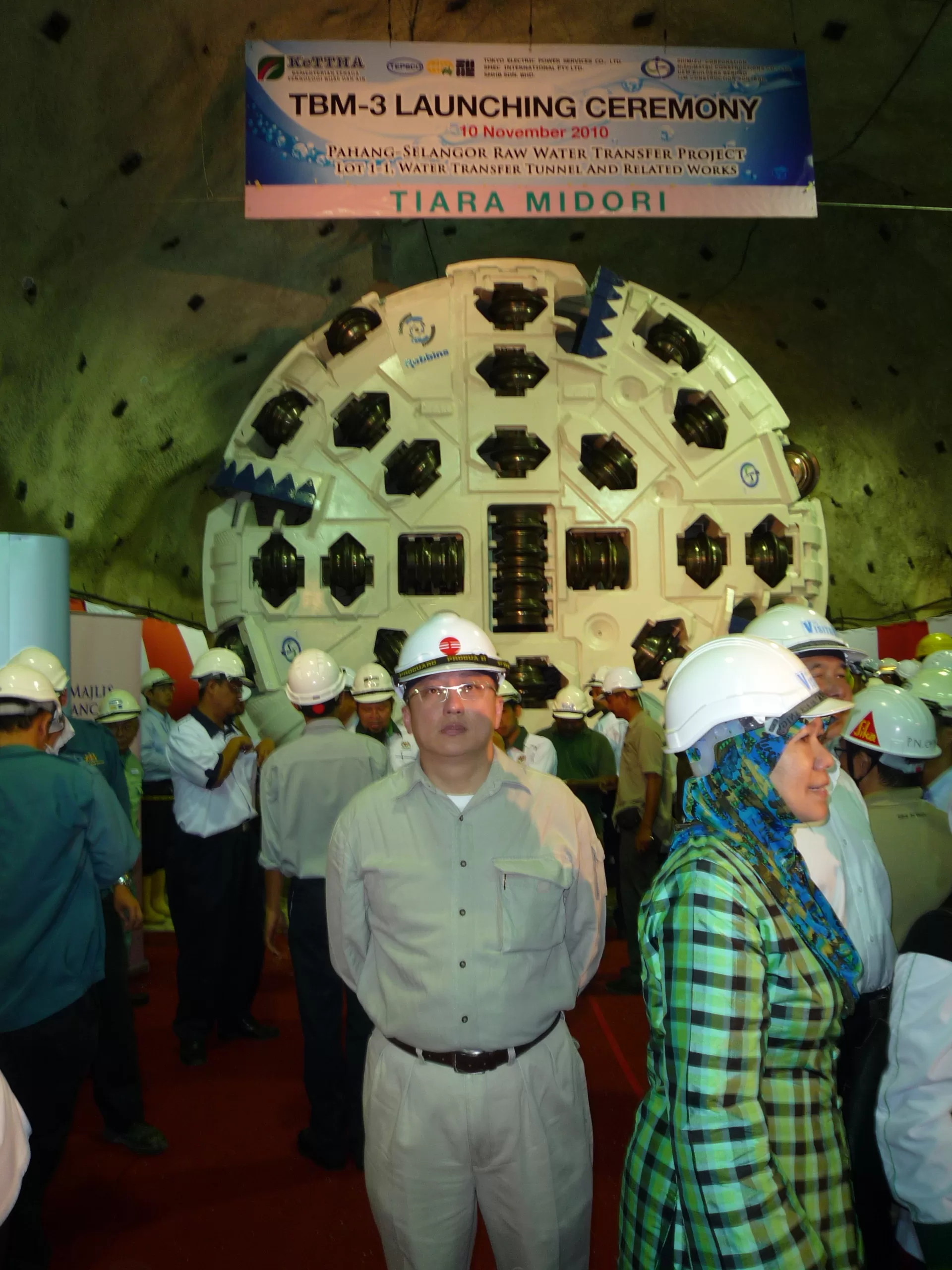 PSWT Launching of 1st TBM 101110